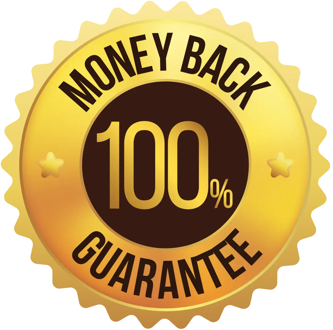 Memodyne guarantee badge